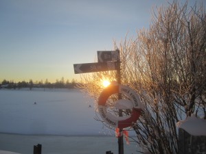 Umeå im Winter