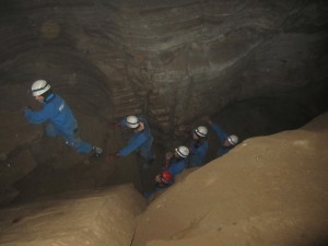Höhlenwandern mit IKSU friluft